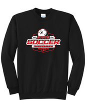 STATE FINALS Crew Neck Fleece Sweatshirt / Black / Center Grove Soccer