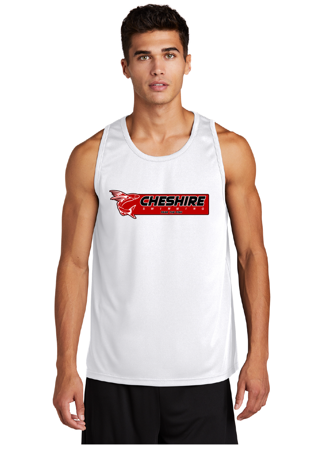 Competitor Tank / White / Cheshire Forest Swim Team