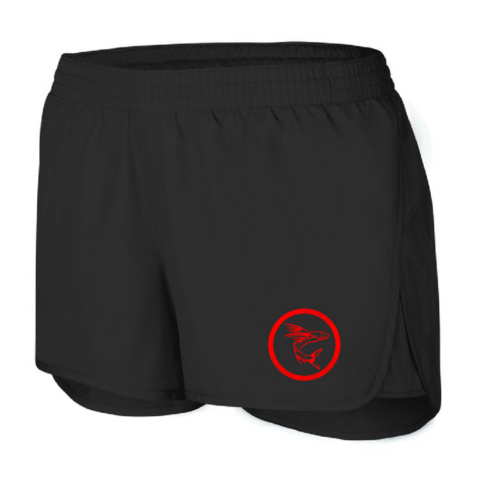 Women's Wayfarer Shorts (Youth & Adult) / Black / Cheshire Forest Swim Team