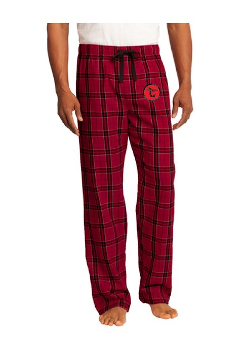 Harley Flannel Pants / New Red / Cheshire Forest Swim Team