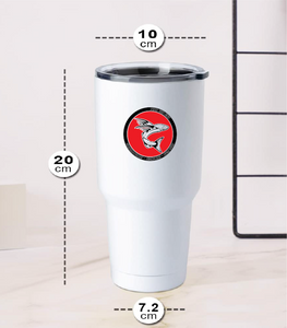 32 oz Stainless Steel Tumbler / Cheshire Forest Swim Team