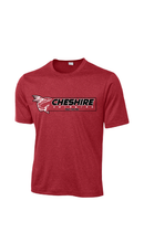 PosiCharge Performance Tee (Youth & Adult) / Heather Red / Cheshire Forest Swim Team