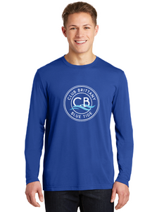 Long Sleeve Cotton Touch Tee / Royal / Club Brittany Swim Team