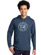 Performance Fleece Pullover Hooded Sweatshirt / Navy  / Club Brittany Swim Team