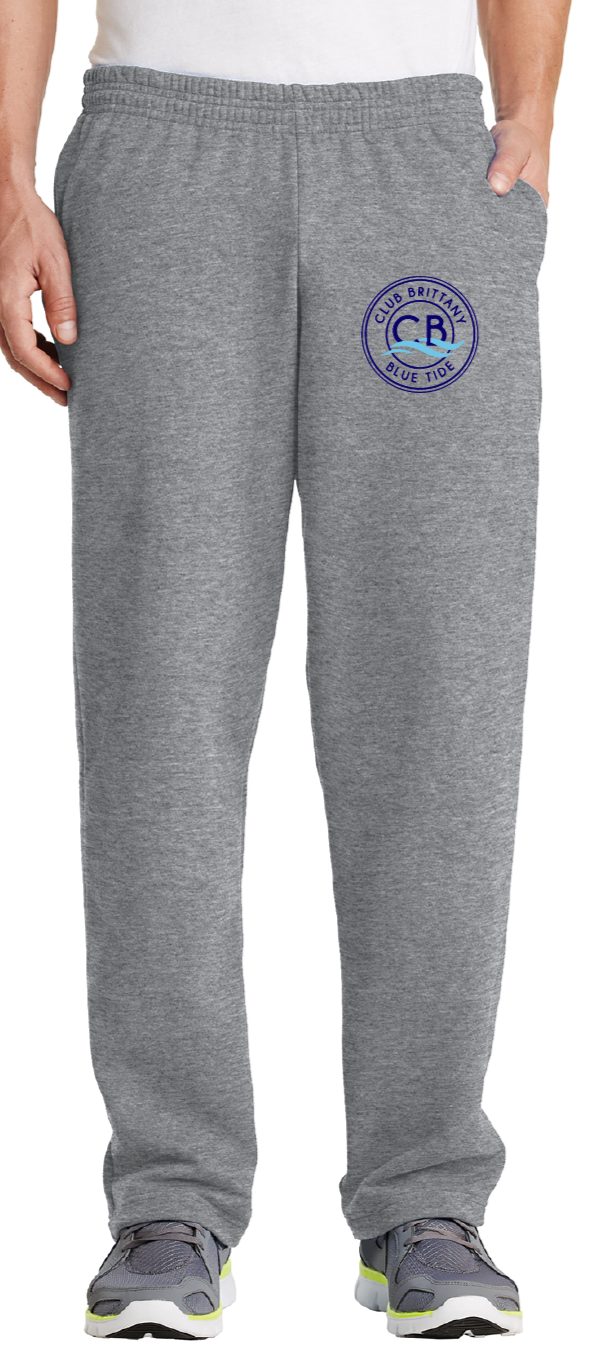 Core Fleece Sweatpant with Pockets / Athletic Heather / Club Brittany Swim Team