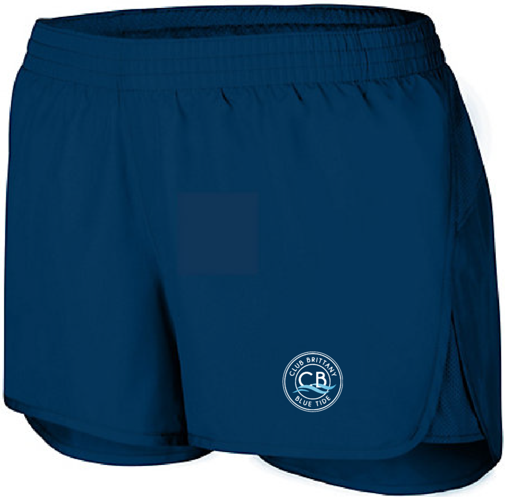 Women's Wayfarer Shorts / Navy / Club Brittany Swim Team