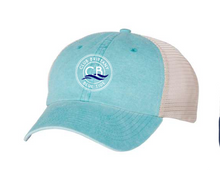 Pigment-Dyed Trucker Cap / Aqua / Club Brittany Swim Team