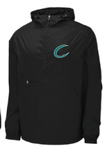 Packable Anorak / Black / Coastal Crushers Baseball