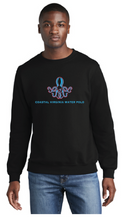 Core Fleece Crewneck Sweatshirt / Black / Coastal Virginia Water Polo