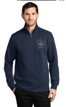 Slub Fleece 1/4-Zip Pullover / Slate Grey / Coastal Virginia Water Polo