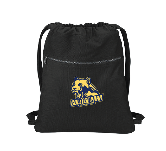 Cinch Pack / Black / College Park Elementary