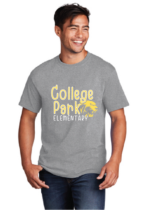 Core Cotton Tee (Youth & Adult) / Ash / College Park Elementary