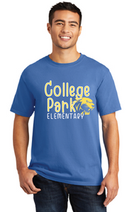 Garment-Dyed Tee / Blue Moon / College Park Elementary