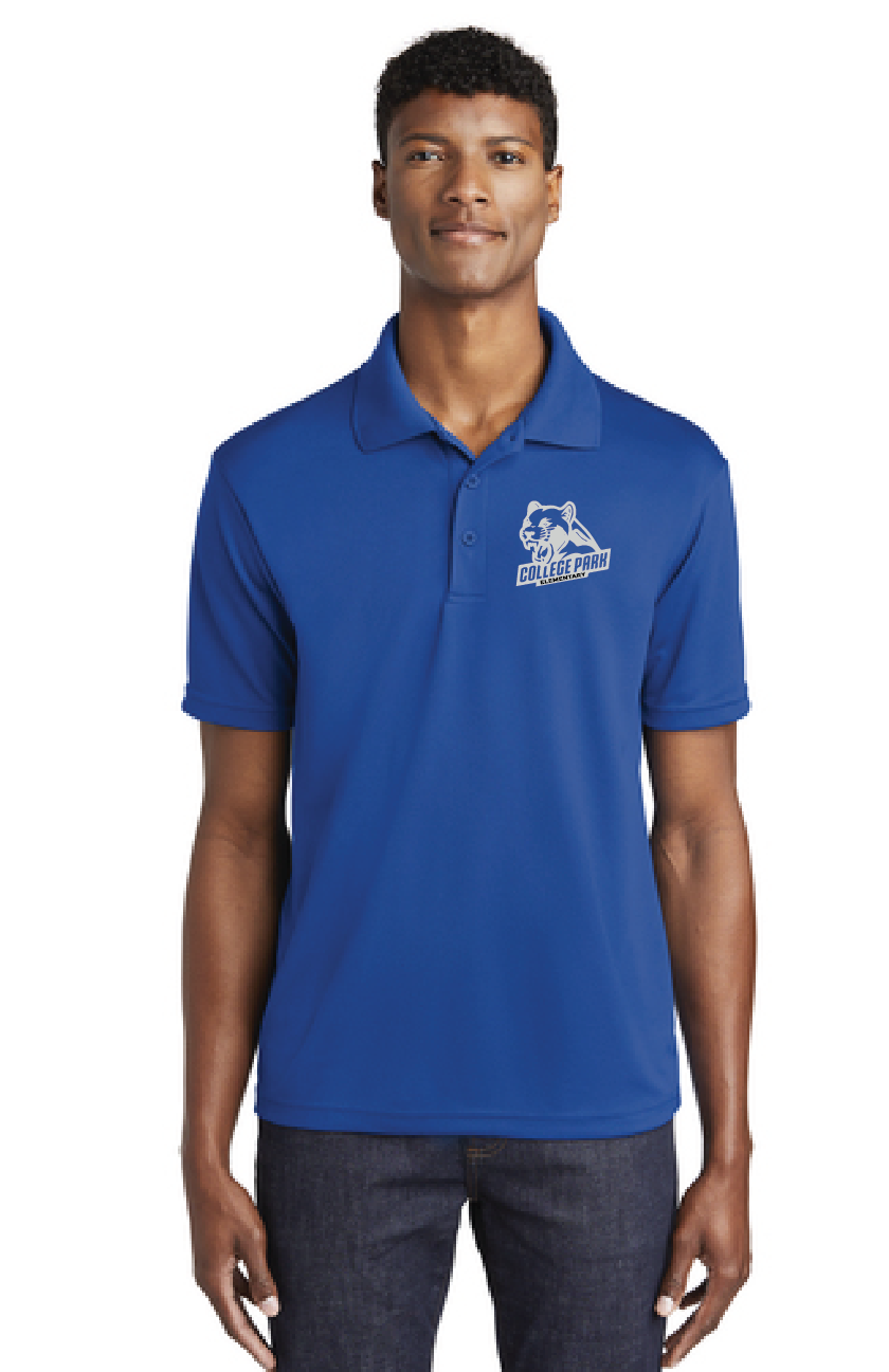 RacerMesh Polo / Royal / College Park Elementary School Staff