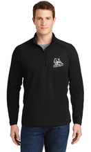 Stretch 1/2-Zip Pullover / Black / College Park Elementary School Staff