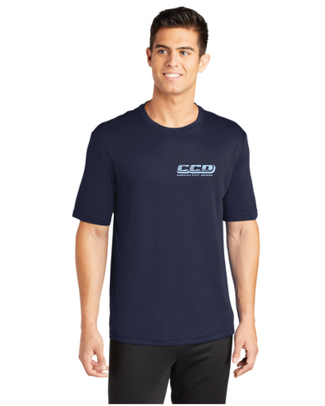 PosiCharge Performance Tee / Navy / Combatant Craft Division