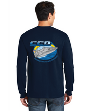 Ultra Cotton Long Sleeve T-Shirt / Navy / Combatant Craft Division