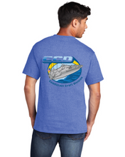 Core Cotton Tee / Heather Royal / Combatant Craft Division