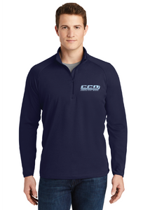 Athletic Stretch 1/2-Zip Pullover / Navy / Combatant Craft Division