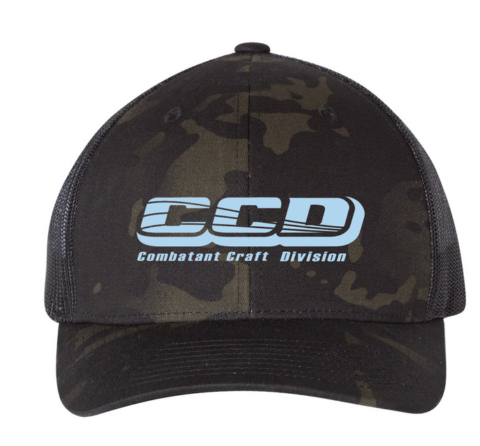 Snapback Trucker Cap / Camo / Combatant Craft Division