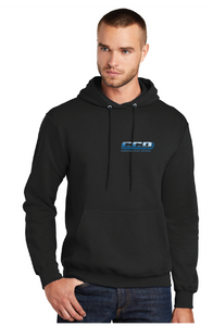 Core Fleece Pullover Hooded Sweatshirt / Black / Combatant Craft Division