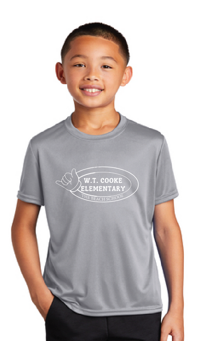 Performance Tee (Youth & Adult) / Silver / Cooke Elementary School