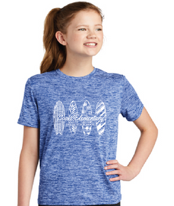 Electric Heather Tee (Youth & Adult) / True Royal Electric / Cooke Elementary School