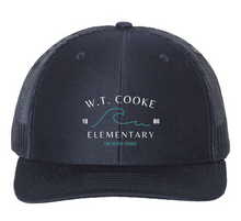 Adjustable Snapback Trucker Cap / Navy / Cooke Elementary School Staff