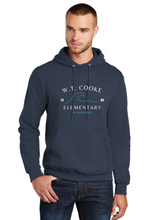 Fleece Hooded Sweatshirt / Navy / Cooke Elementary School Staff