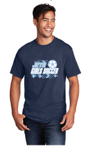 Core Cotton Tee / Navy / Corporate Landing Middle School Girls Soccer