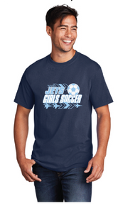Core Cotton Tee / Navy / Corporate Landing Middle School Girls Soccer