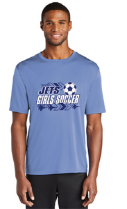 Performance Tee / Neon Pink / Corporate Landing Middle School Girls Soccer
