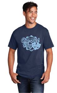 Core Cotton Tee / Navy / Corporate Landing Middle School One Act Play