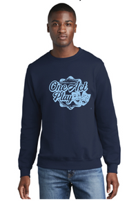 Core Fleece Crewneck Sweatshirt / Navy / Corporate Landing Middle School One Act Play