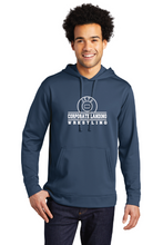 Performance Fleece Hooded Sweatshirt / Navy / Corporate Landing Middle School Wrestling