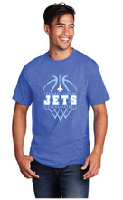 Core Cotton Tee / Heather Royal / Corporate Landing Middle School Girls Basketball