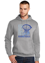 Fleece Hooded Sweatshirt / Athletic Heather / Corporate Landing Middle School Boys Basketball