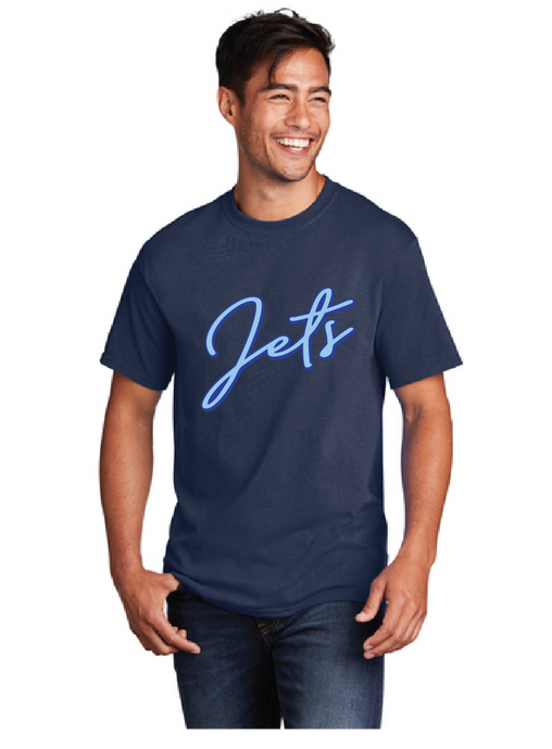 Core Cotton Tee / Navy / Corporate Landing Middle School Girls Staff