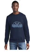 Core Fleece Crewneck Sweatshirt / Navy / Corporate Landing Middle School Scholastic Bowl