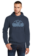 Fleece Pullover Hooded Sweatshirt / Navy / Corporate Landing Middle School Scholastic Bowl
