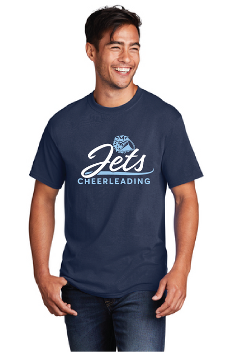 Core Cotton Tee / Navy / Corporate Landing Middle School Cheer
