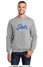 Fleece Crewneck Sweatshirt / Athletic Heather / Corporate Landing Middle School Cheer