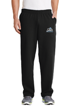 Fleece Sweatpants with Pockets / Black / Corporate Landing Middle School Cheer