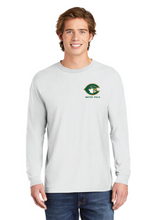 Heavyweight Ring Spun Long Sleeve Tee / White / Cox High School Water Polo