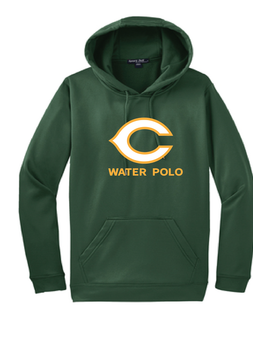 Fleece Hooded Pullover / Forest Green / Cox High School Water Polo