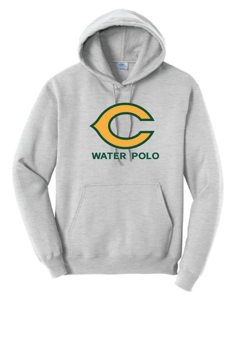 Core Fleece Pullover Hooded Sweatshirt / Ash / Cox High School Water Polo