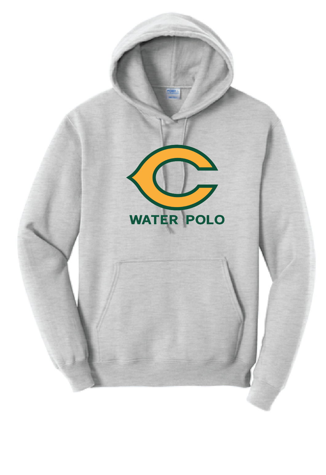 Core Fleece Pullover Hooded Sweatshirt / Ash / Cox High School Water Polo