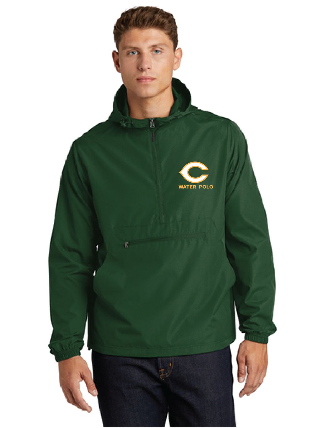 Packable Anorak / Forest Green / Cox High School Water Polo