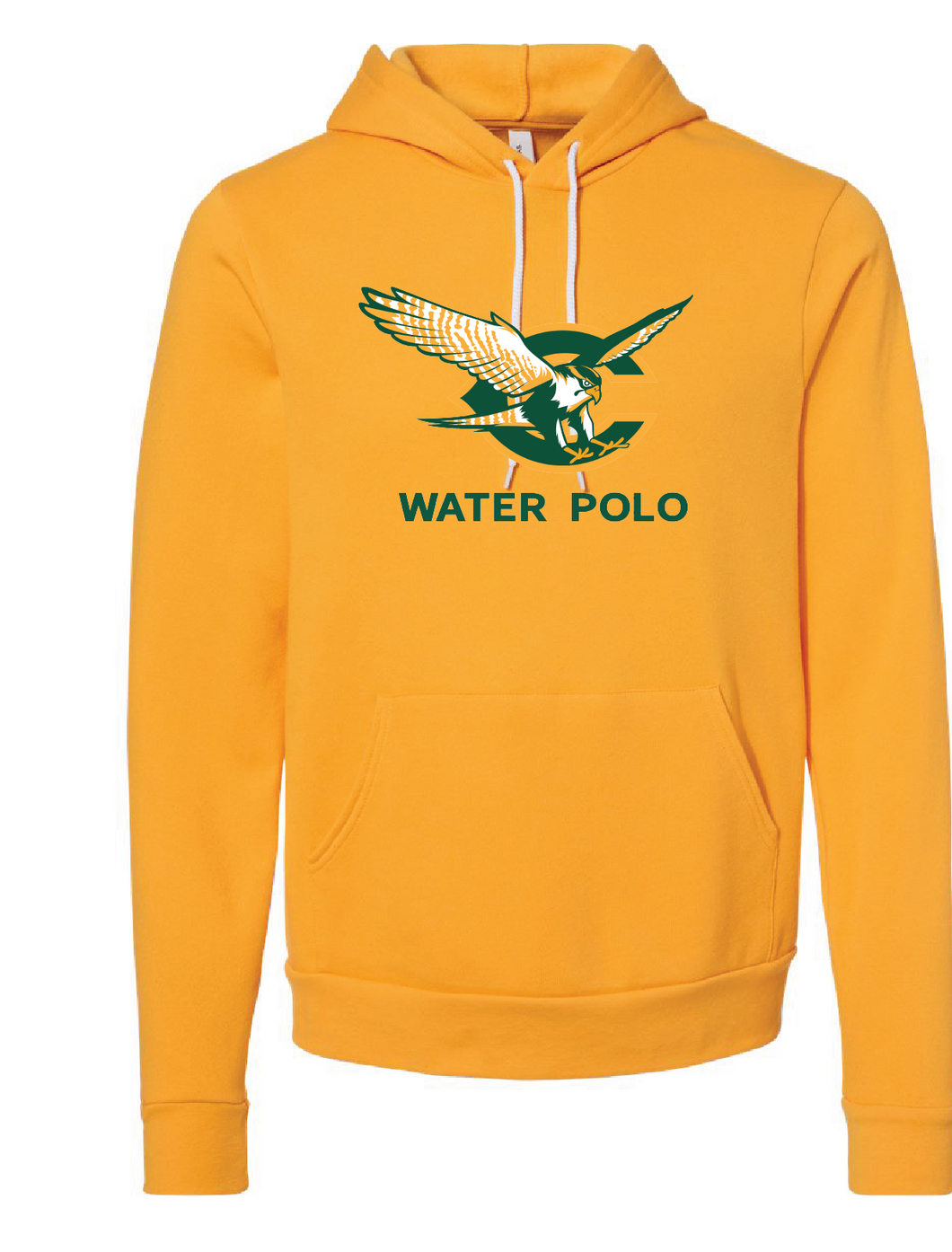 Sponge Fleece Hoodie / Gold / Cox High School Water Polo