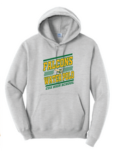 Core Fleece Pullover Hooded Sweatshirt / Ash / Cox High School Water Polo